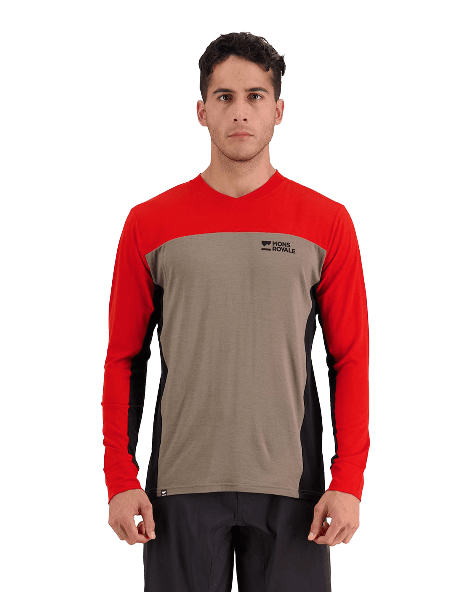 Redwood Enduro V-L/S M Retro Red/Black/Walnut