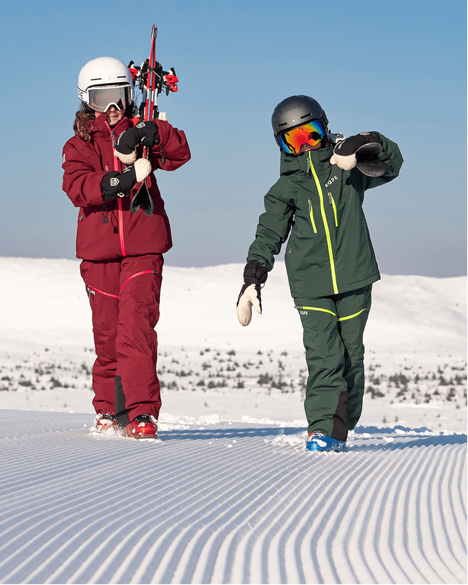 Qanuk Ski Pant 2.0 JR Cabernet