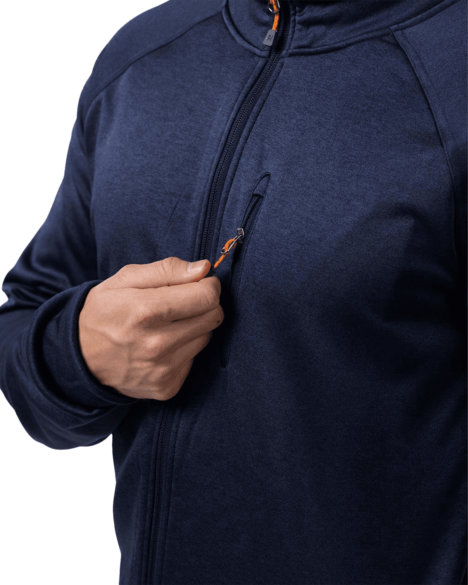 Habllek Fleece M Navy Blazer Melange