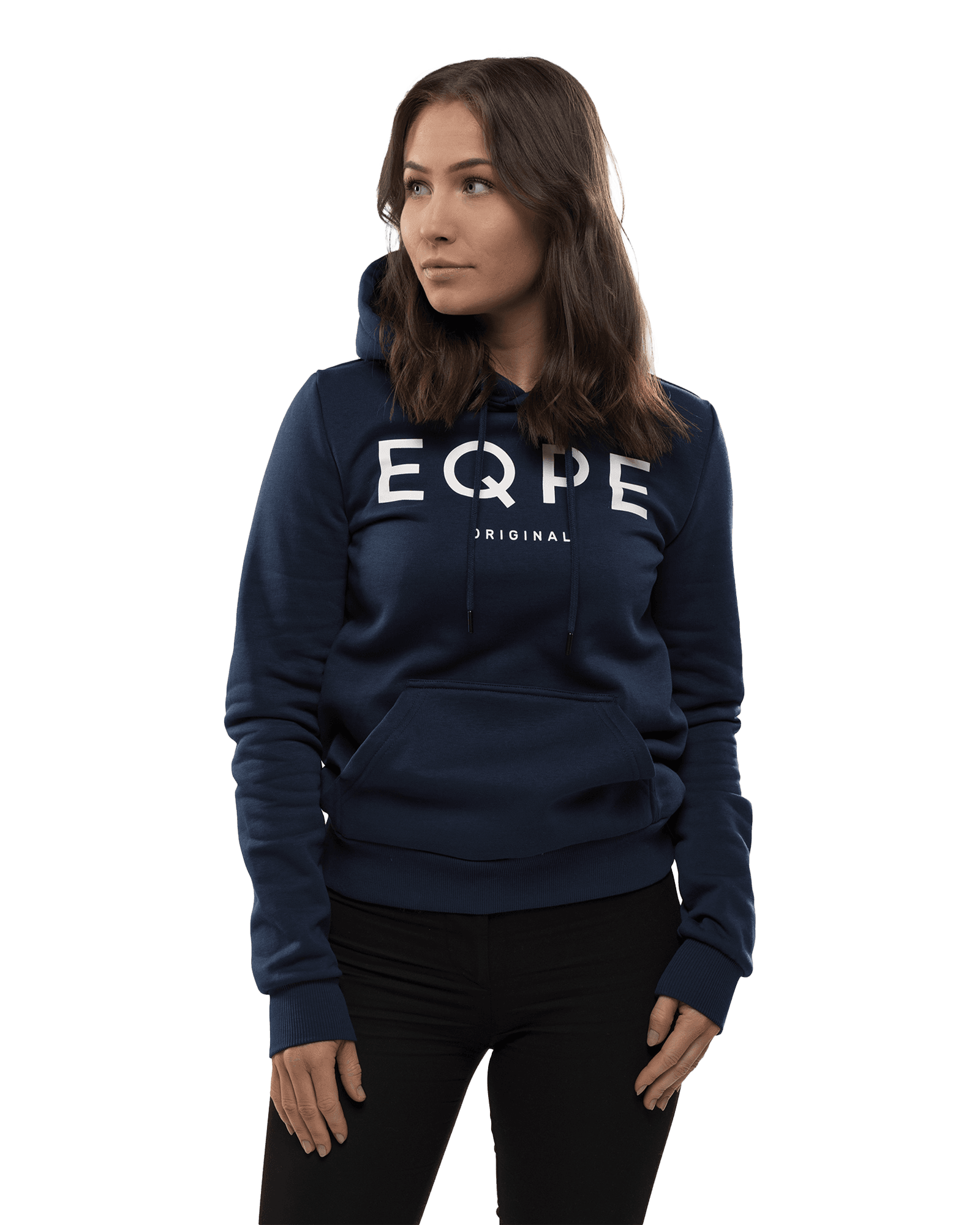 Slack Hood W Navy Blazer